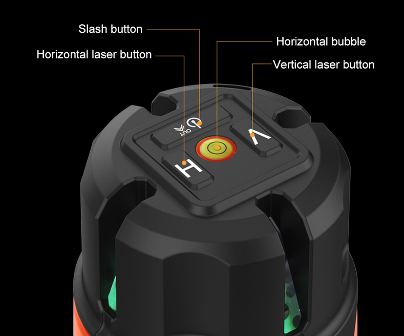 Green self leveling laser details