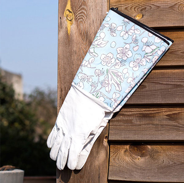 Long gardening gloves