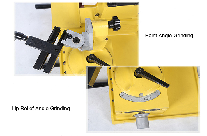 Operation Method of 500W Drill Bit Sharpener Grinder, 3~80mm