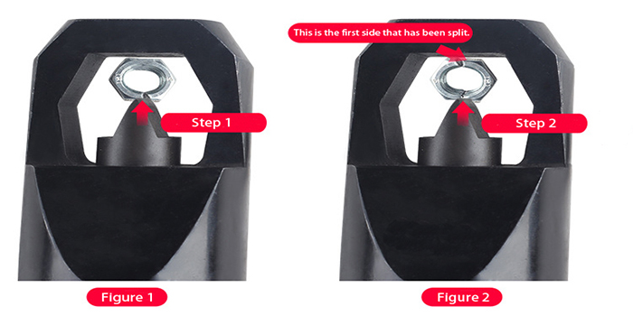 Operation Steps of Hydraulic Nut Splitter