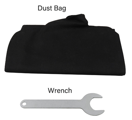 Package included dust bag