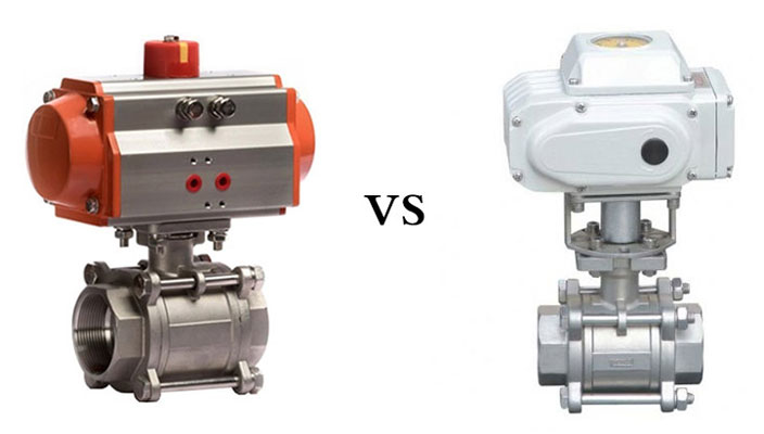 Pneumatic Ball Valve vs Electric Ball Valve