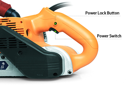 Power Switch Details of 4-1/3 x 24 Inch Belt Sander