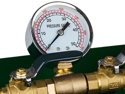 Pressure Gauge Reading of Manual Pressure Test Pump, 5/10 MPa