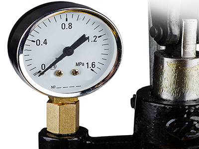 Pressure gauge reading of SB series of Manual Pressure Test Pump, 1.6~40MPa