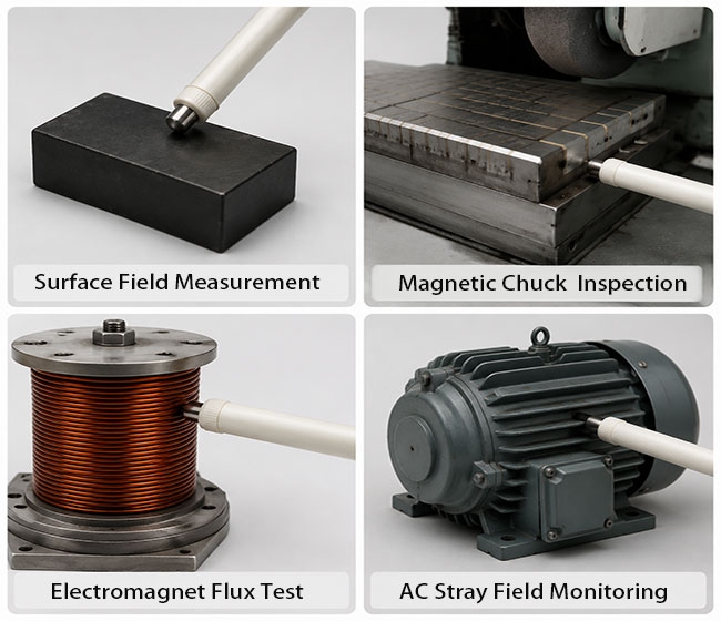 Digital Magnetic Field Gauss Meter Applications