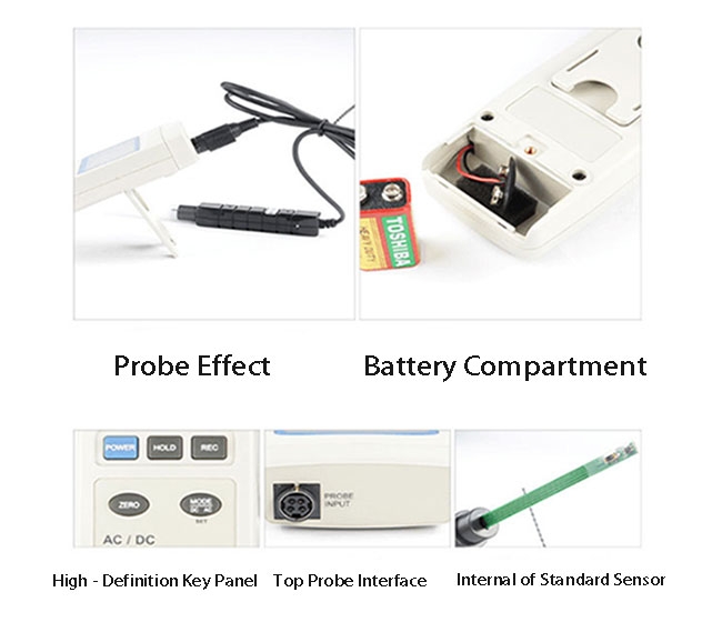 Digital Magnetic Field Gauss Meter Details