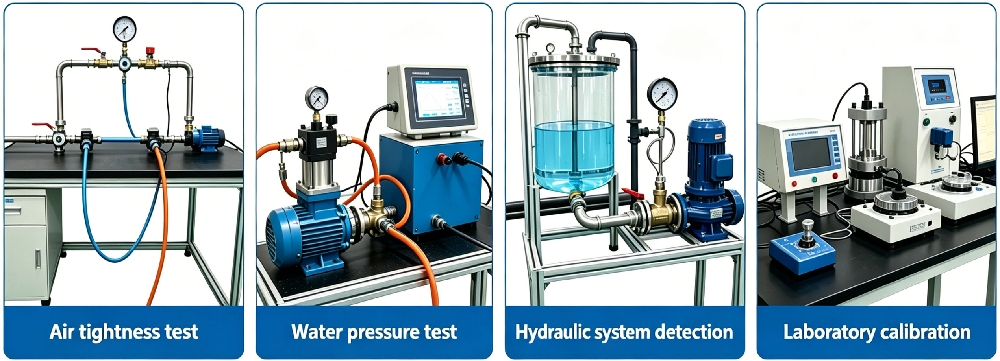 digital pressure gauge applications