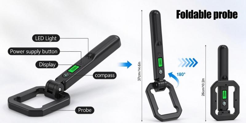 Foldable Metal Detector Details and Features