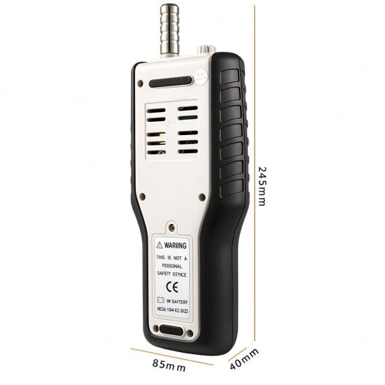 Handheld Dust Particle Counter Dimensions