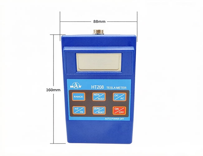 Magnetic Hall Gauss Meter Dimensions