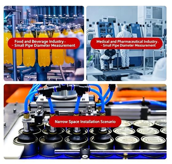 Micro magnetic flow meter application