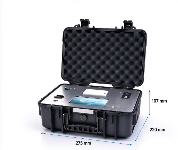 Online Hydraulic Oil Particle Counter Dimensions