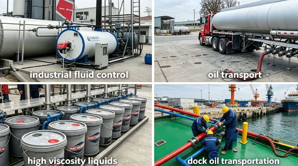positive displacement flow meter application