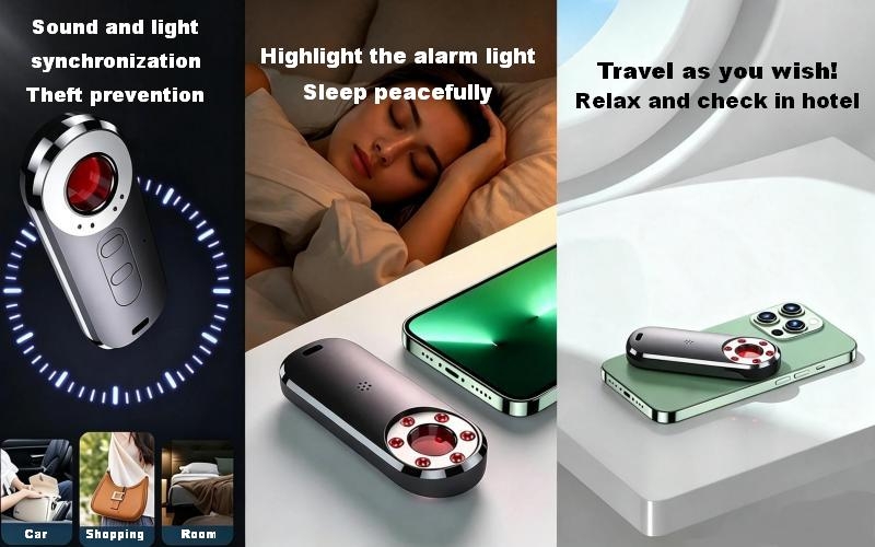 Infrared Hidden Spy Camera Detector Applications