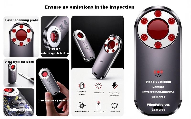 Infrared Hidden Spy Camera Detector Feature