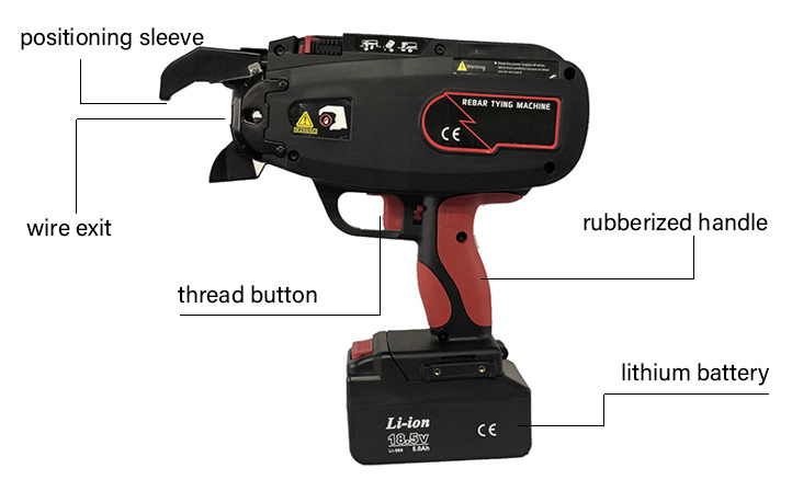 Rebar tying tool