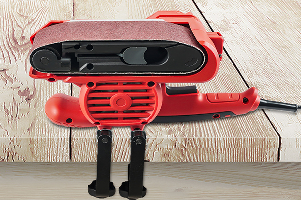 Reversal Mount Diagram of 3 x 18 Inch Variable Speed Belt Sander