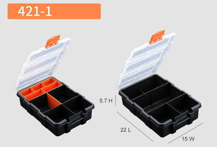 Small Parts Organizer 421-1 Dimension