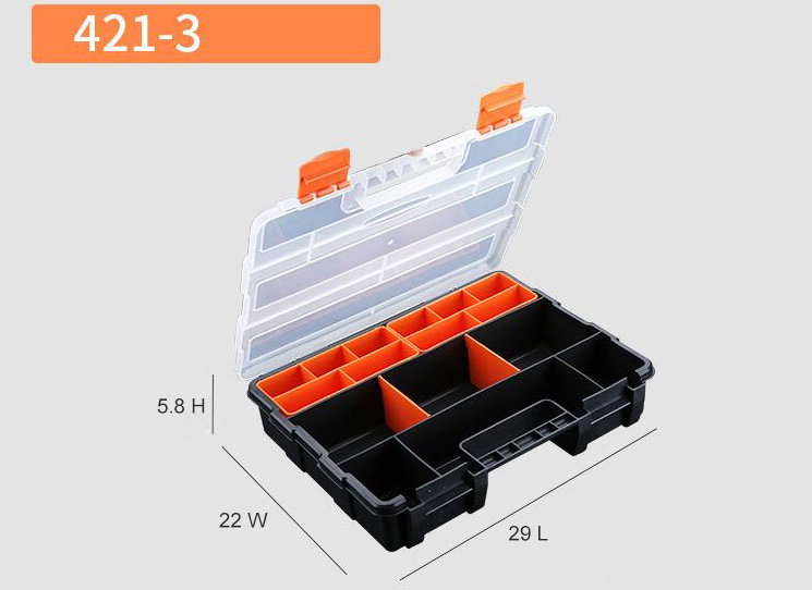 Small Parts Organizer 421-3 Dimension