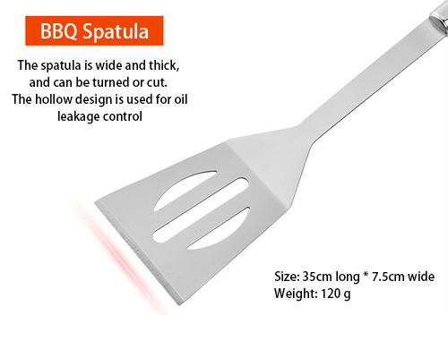Spatula of grill tool set