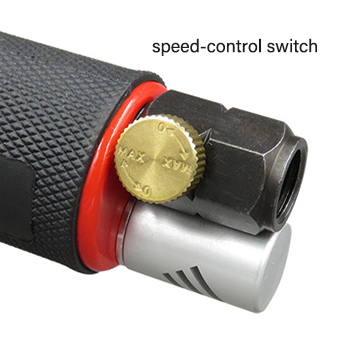 Speed-control switch of in line air sander