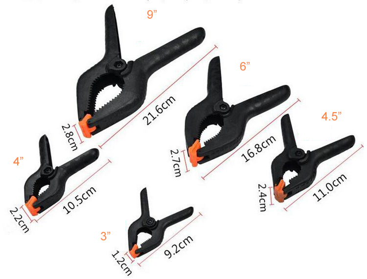 Spring Clamp Sizes