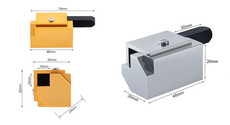 Spring Loaded Corner Chisel Dimensions