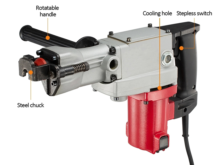 Structure of Rotary Hammer with SDS Drill, 850/1050W, 38mm