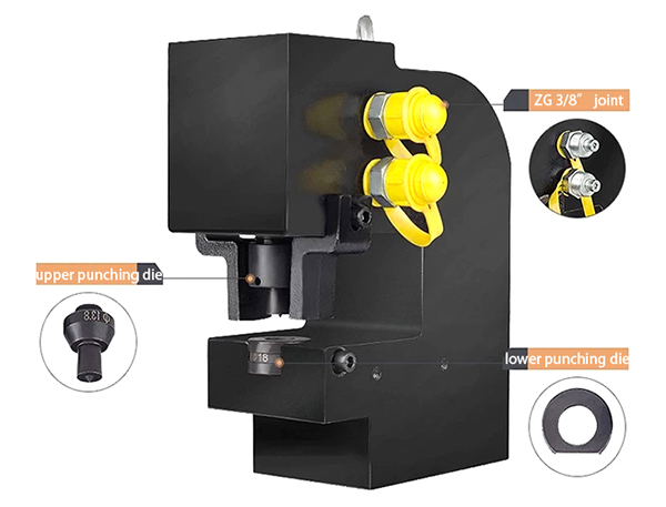 Structure of 30 Ton Hydraulic Punching Machine