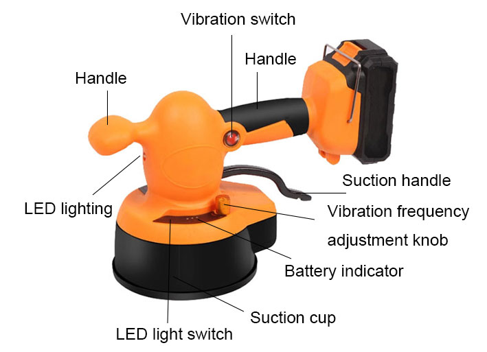 Tile tiling machine 100*100cm details