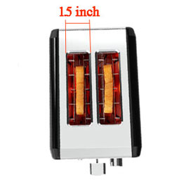 2 slice toaster slot width