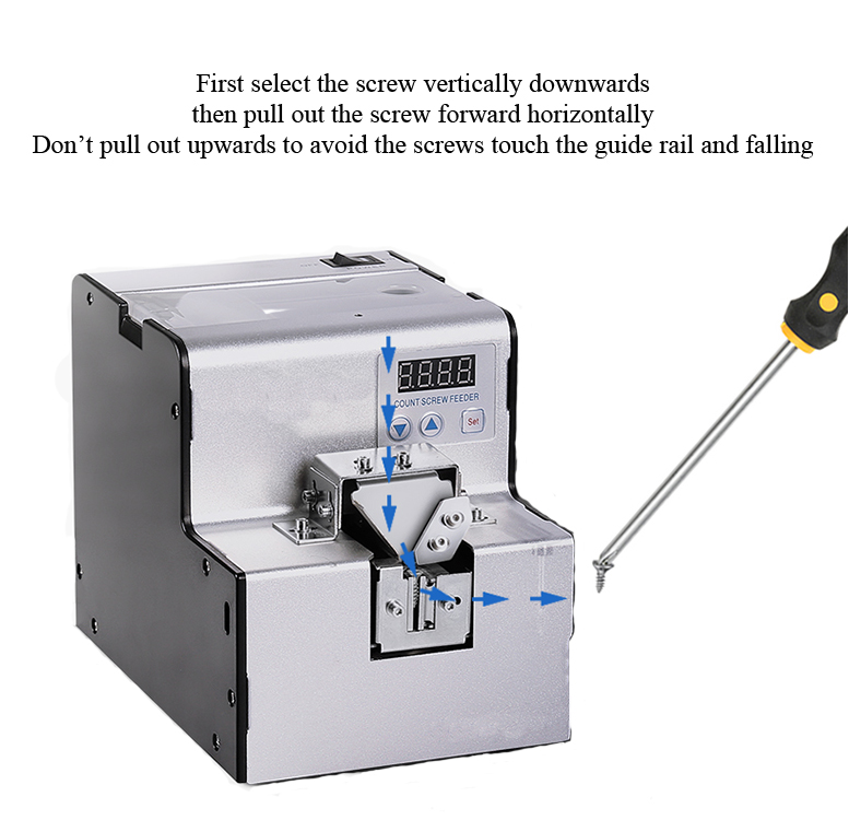 Usage of Digging Automatic Screw Feeder, M1.4~M5.0