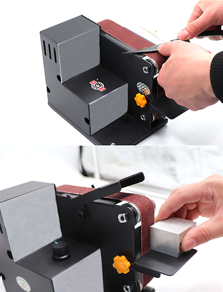 Use Diagram of Mini Bench Belt Sander