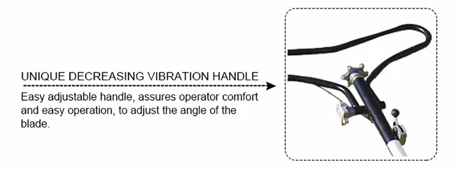 Vibration handle of power trowel machine