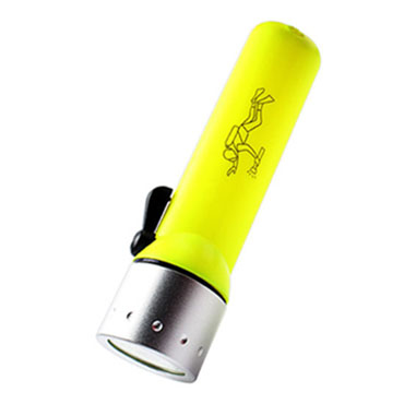 Waterproof led diving flashlight